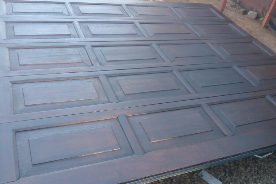 Before door restoration