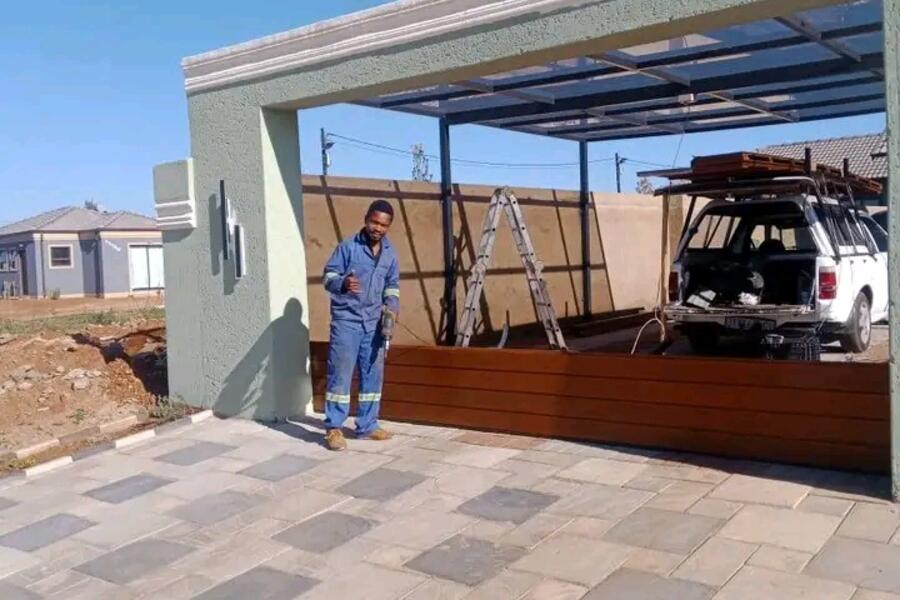 New door installation